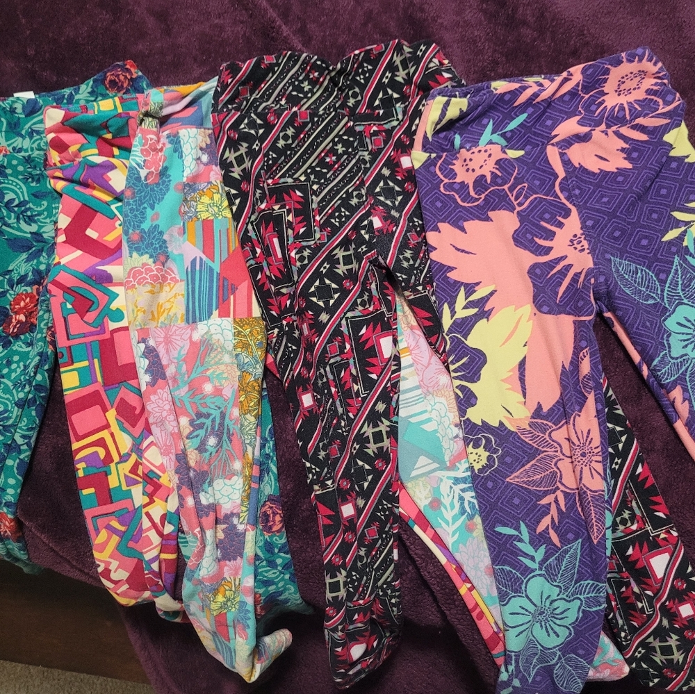 Lularoe girls leggings